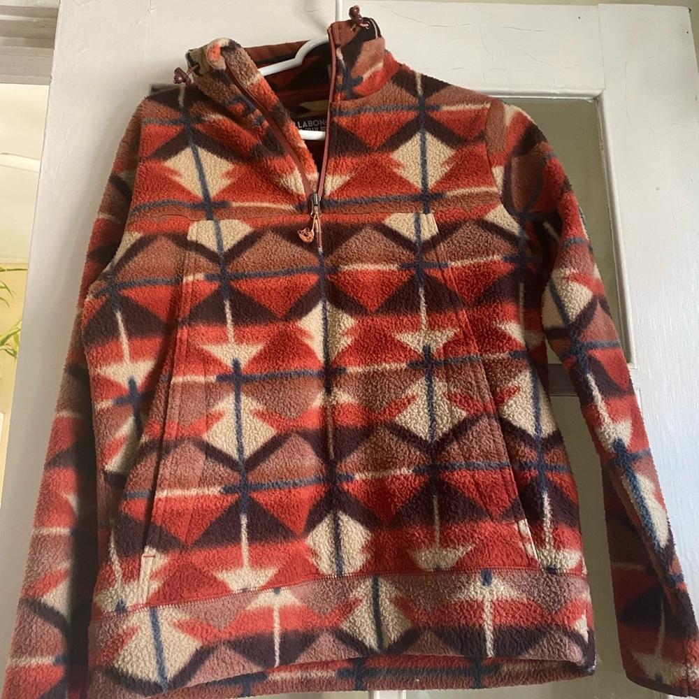 Billabong Boundary Mock Neck Fleece Sweater